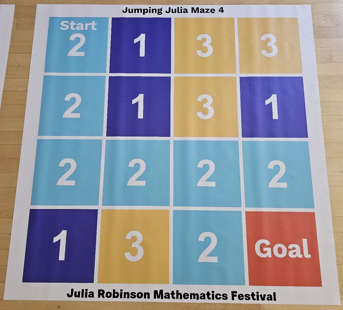 Jumping Julia Maze Mats