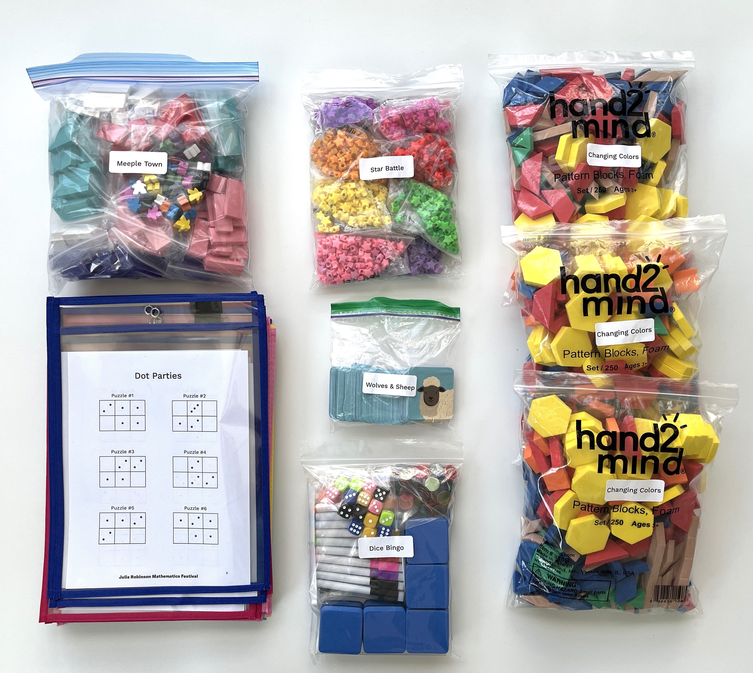 Math Festival in a Box (Kit 2)